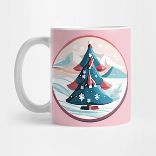 Winter holidays graphic design Mug